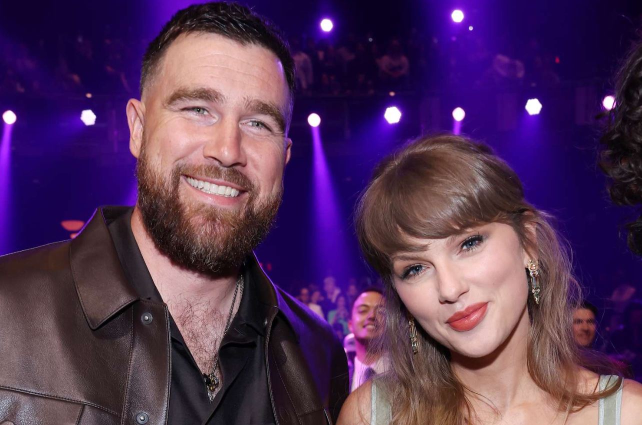 Taylor Swift and Travis Kelce